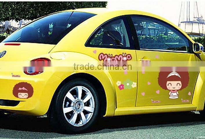 Cartoon Suitcases wall Home sticker car design