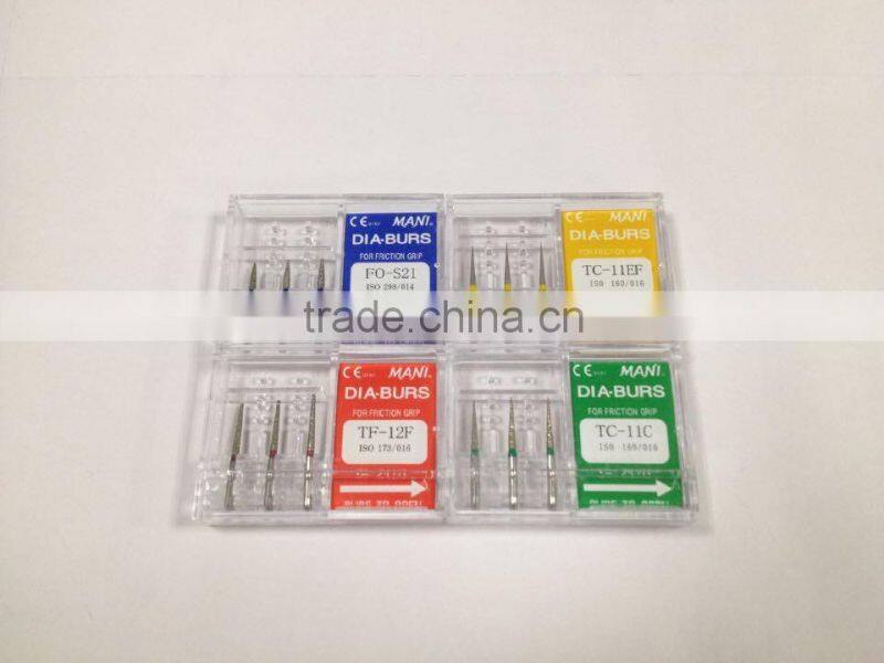 dental handpiece attachments diamond burs
