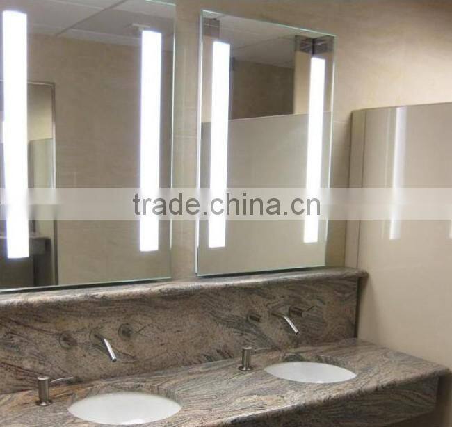 Luxury UL approved hotel unique bathroom backlit mirror