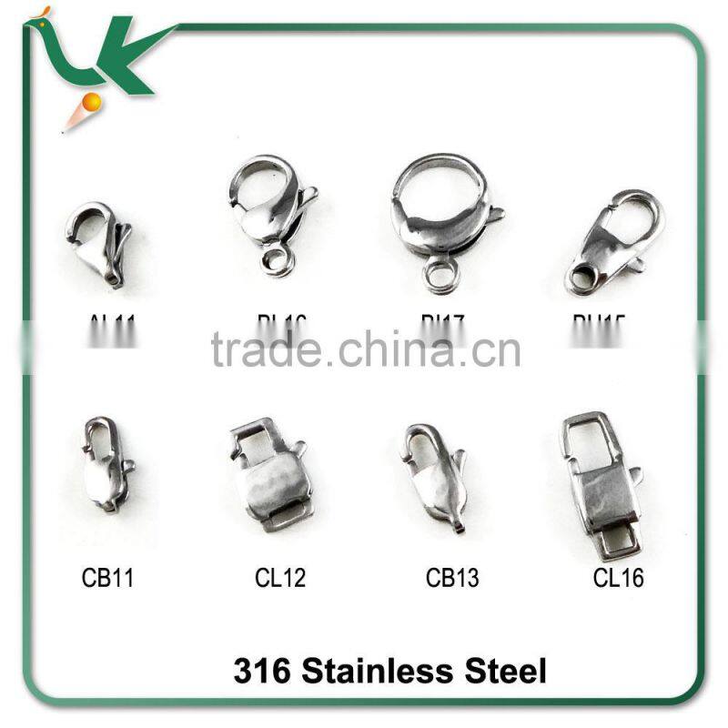 Stainless Steel Lobster Clasps For Jewery Making