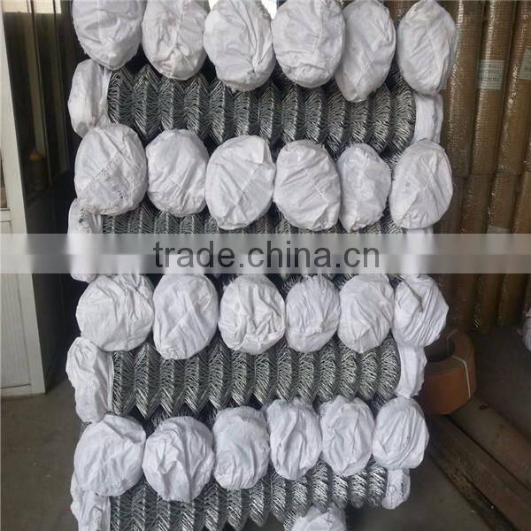 Factory Hot Sale Galvanized / PVC Coated Chain Link Fence