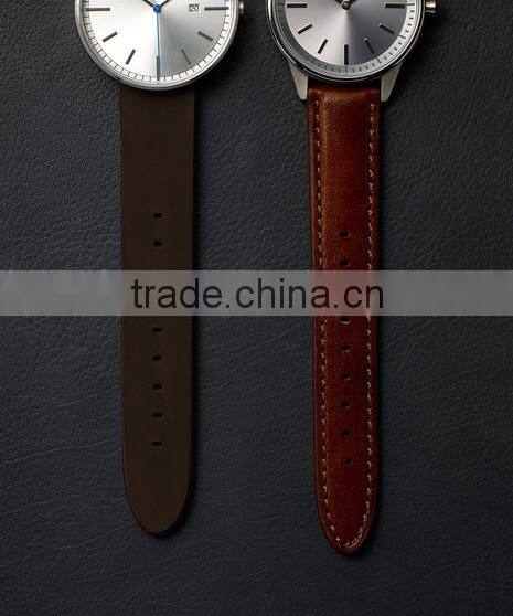YB OEM watch logo minimalist unisex stainless steel watch