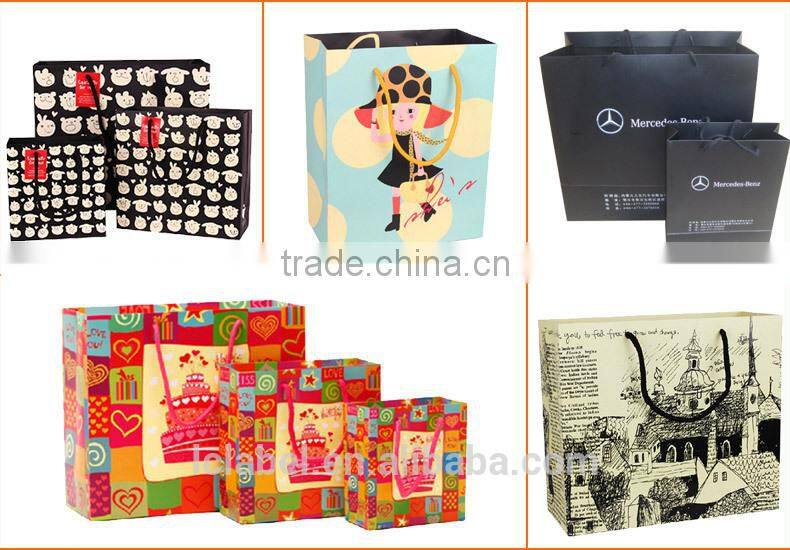 Pretty kraft paper bag for food glassine paper bags