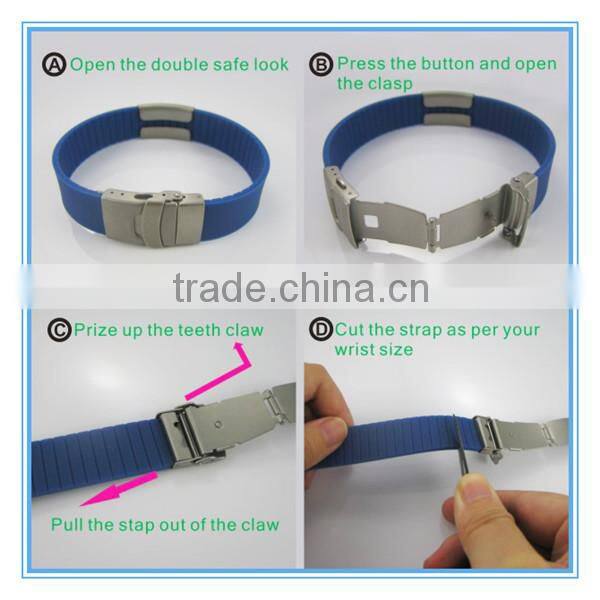 gift for christmas silicone boys hand bands