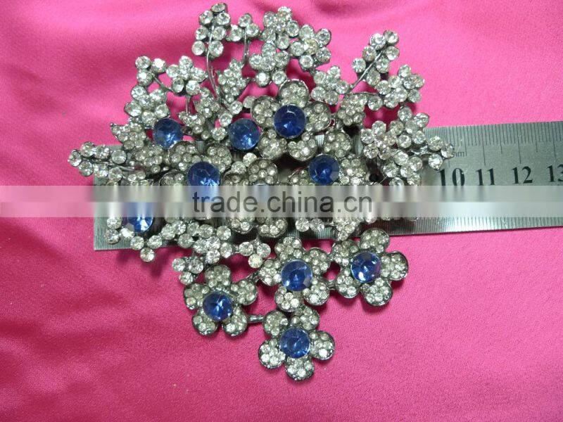 hot sales Elongated diamond flower diy wedding gown Wear Hats Accessories Accessories garment accessory