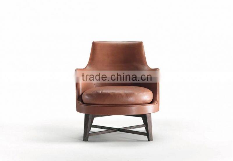 china supplier made in china leather armchair HDL1870