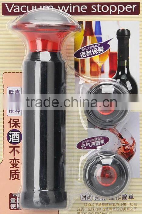 Poromotional silicone wine cork keeping fresh