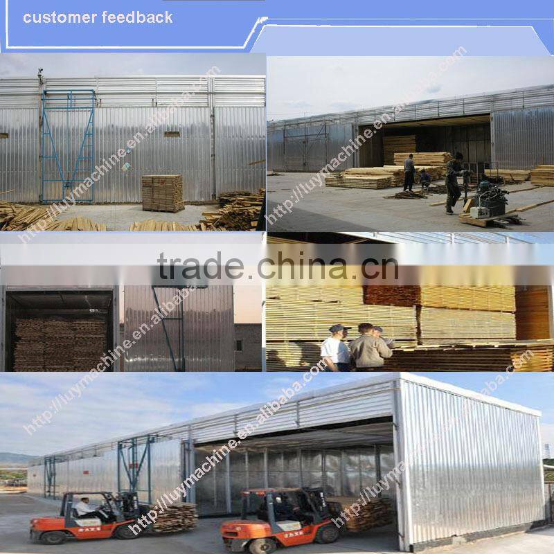 wood waste heating kiln drying wood equipment