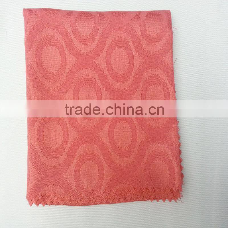 2015 Xiangsheng jacquard viscose printed rayon polyester stripe knit fabric