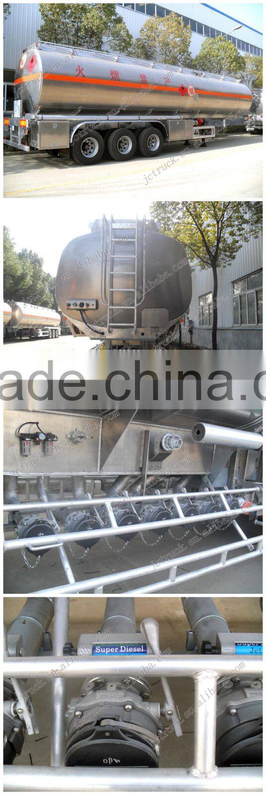 Quality 42000L oil tanker trailer factory price