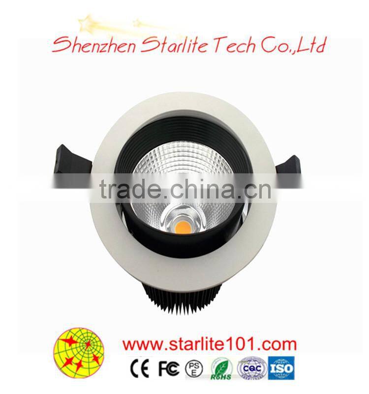 High Brightness 230V 10W cob led suspended ceiling lighting