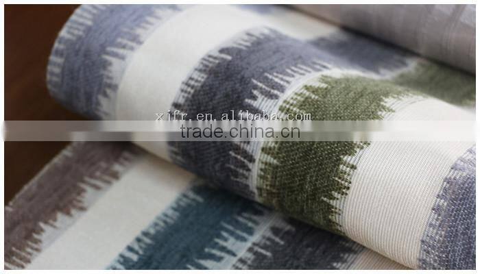 100% polyester luxury jacquard chenille fabric for sofa of top hotels from China curtain wholesale inherently flame retardant