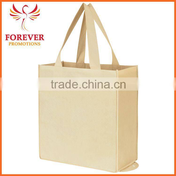 2016 Custom Logo Print Shopping Bag Foldable Portable Shopper Tote Bag