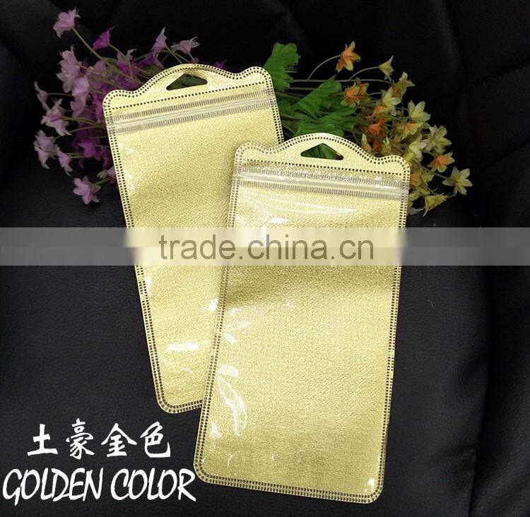 mobile back cover packaging design/phone packaging/mobile accessories packaging zipper bag
