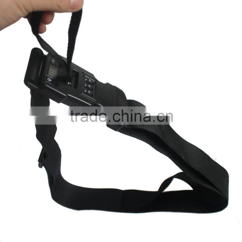 2015 Newly Design 40KG LCD Digital Password Lock luggage Belt Scale digital luggae scales