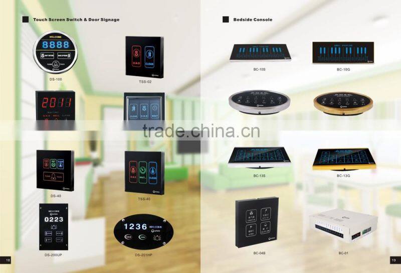 2015 new design touch screen dimmer light switch