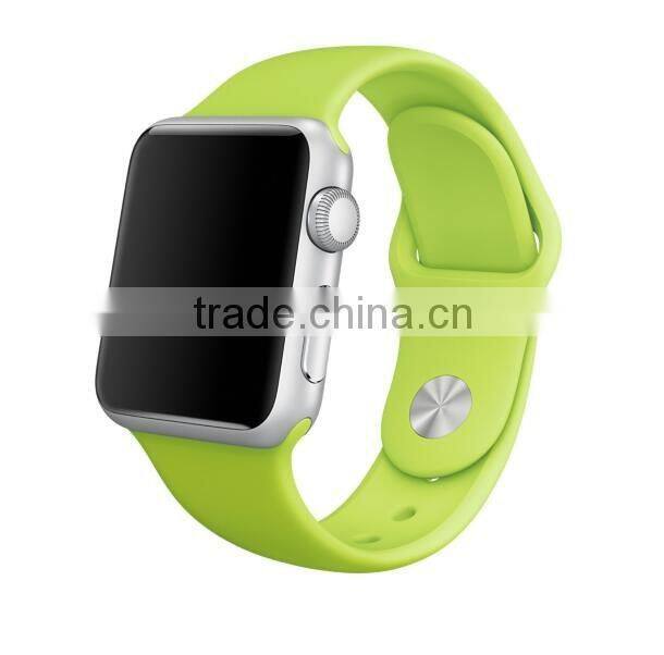 oem welcome colorful silicone band for apple watch