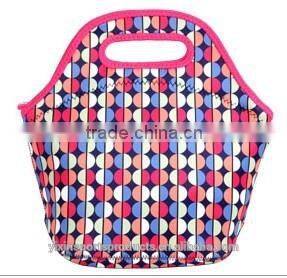 Waterproof Picnic Lunch Bag Tote ,neoprene lunch bag, promotional kids lunch bag