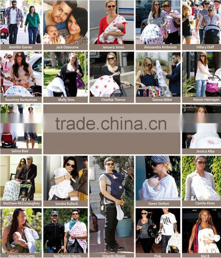 100% Cotton Cute Baby Swaddle Soft Newborn Baby Muslin Blanket, Sweet Trees