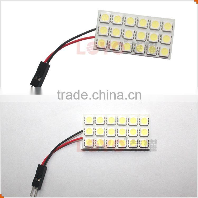 PCB LED auto car light T10/BA9S/Festoon 18 LEDs led light spare parts