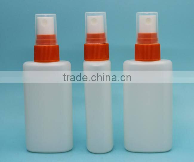 60ml Plastic PE bottle with mist sprayer, 2 oz small plastic spray bottle