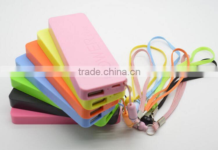 promotional slim mobile power bank 2600mah portable power bank