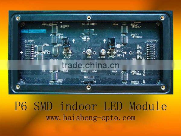 New High definition Super thin ph6 led screen die casting aluminum cabinet rental video wall indoor