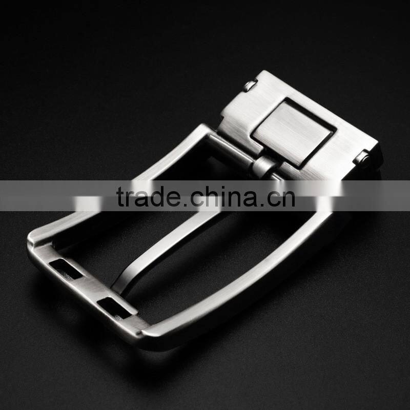 New design nickel free zinc alloy classic metal pin buckle for belt