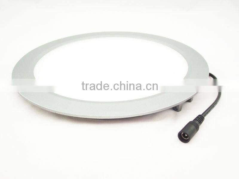 8W/10W/15W/18W Dimmable LED Round Panel Light, Ultra Slim Only 14.5mm