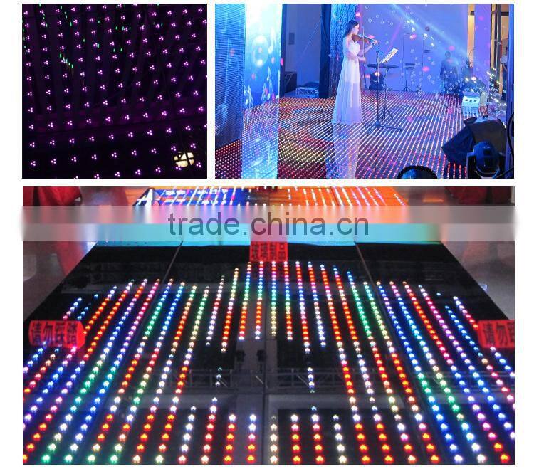 new led flash effect dance floor display screen good for restaurant floor /colorful led floor /stage floor