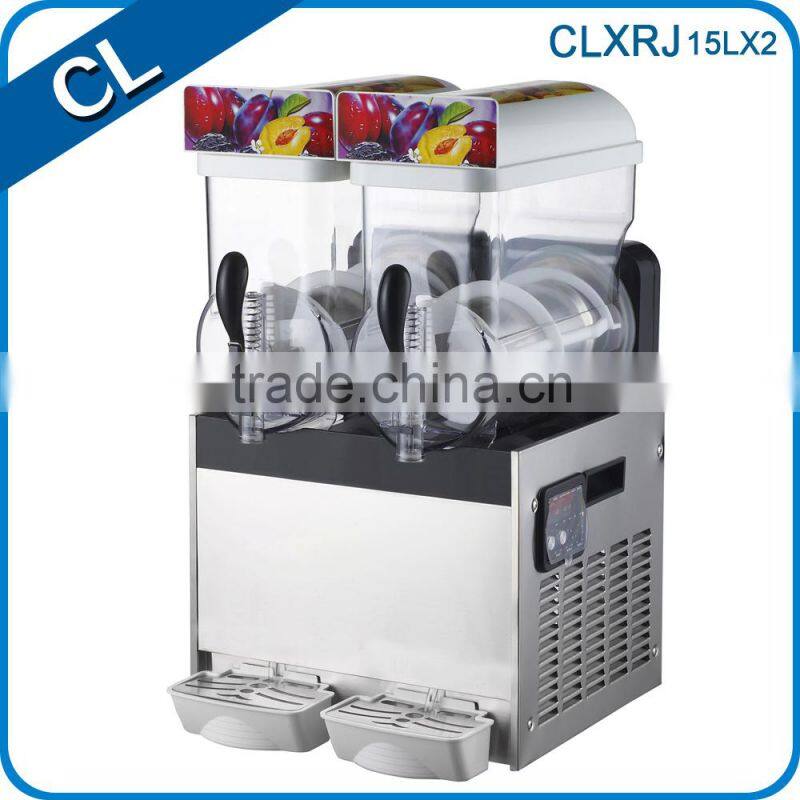 2016 Commercial Cheap Slush Machine for Sale CE Approved Each Bowl 15 L