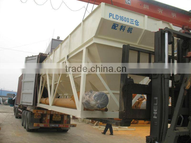 Electronic Weighing Aggregate Batching Machine PLD1200 on sale, CE/ISO certificated PLD1200 batching machine