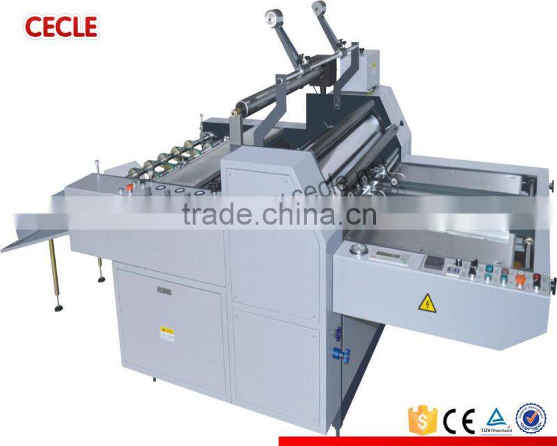 YFMB-720A Semi-automatic hot melt laminating machine