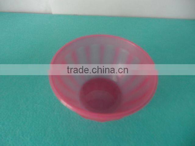 Factory direct circular plastic bowl