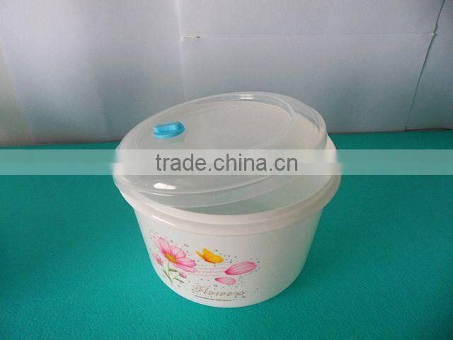 Microwave plastic bowl