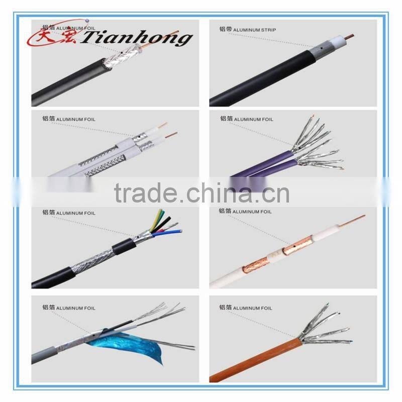 industrial metallized AL PET film aluminum foil roll alloy 8011 or 1235 copper foil laminate tape