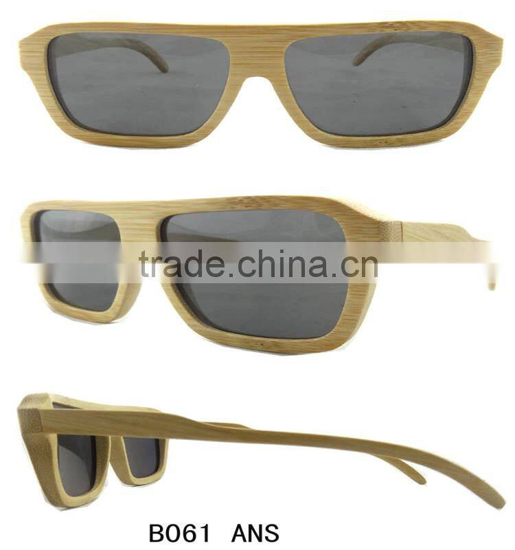 Cheap Eco-friendly Natural skateboard Wood Sunglasses