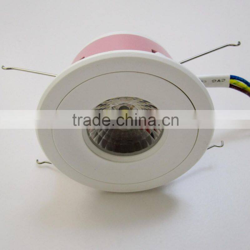TIWIN 2pcs/pack Pink Warm white 5w cob spot light / Best selling led under cabinet lights