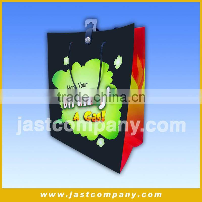 Wholesale Custom Birthday Paper Gift Music Bag
