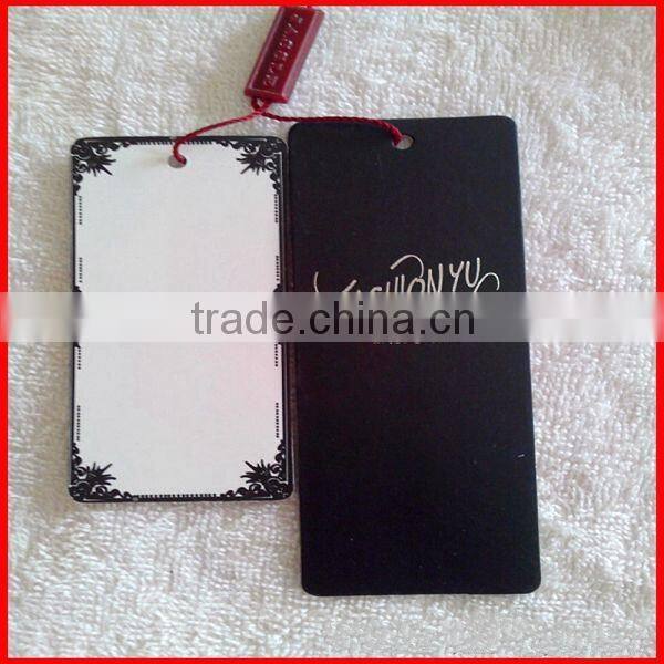 High-end Quality Cardboard Paper Hangtag With Personalized Printed