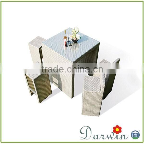 Concise & commercial rattan bar stool high chair counter