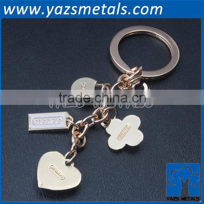 Hot sales advertising custom metal key chaim pendent