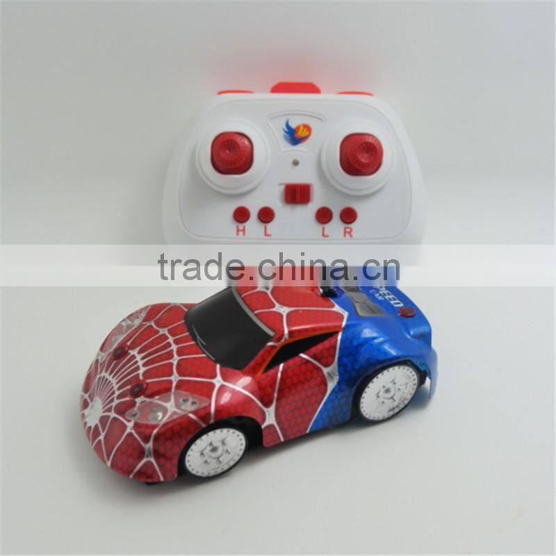 Newly remote control stunt wall climbing car