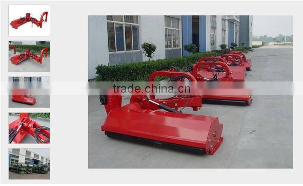 hydraulic flail mower hammer blade /tow behind flail mower with CE