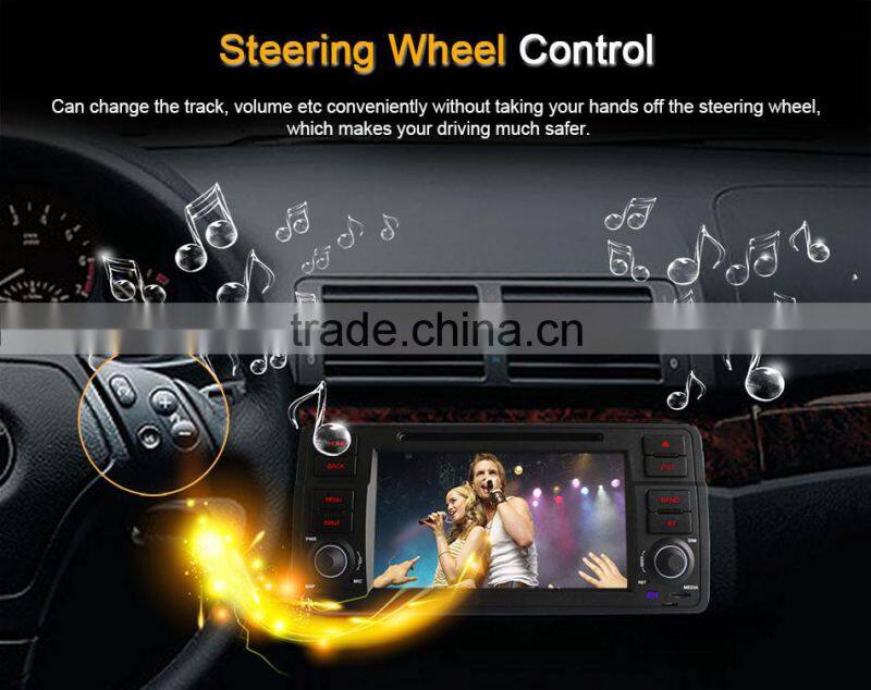 top Ownice C300 car audio for BMW E46 M3 ZT Built in DVD Canbus support rear front camera tmps