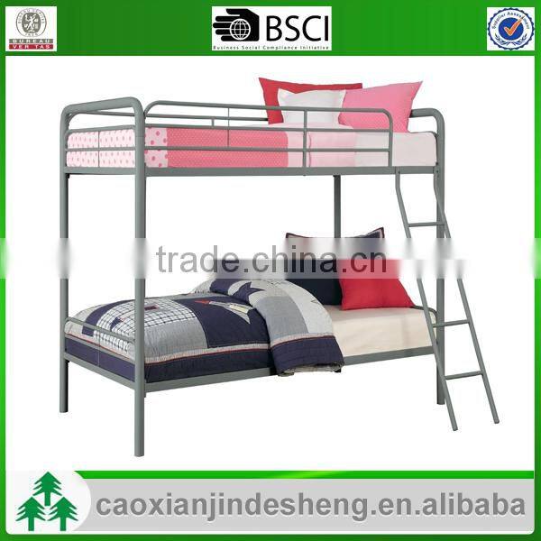 New design children metal twin over full bunk bed - White Finish TF- 11