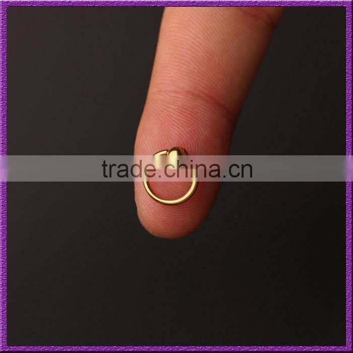 Fashion Wholesale Errings Tragus Helix Lip Septum Piercing Closure Captive Bead Ring