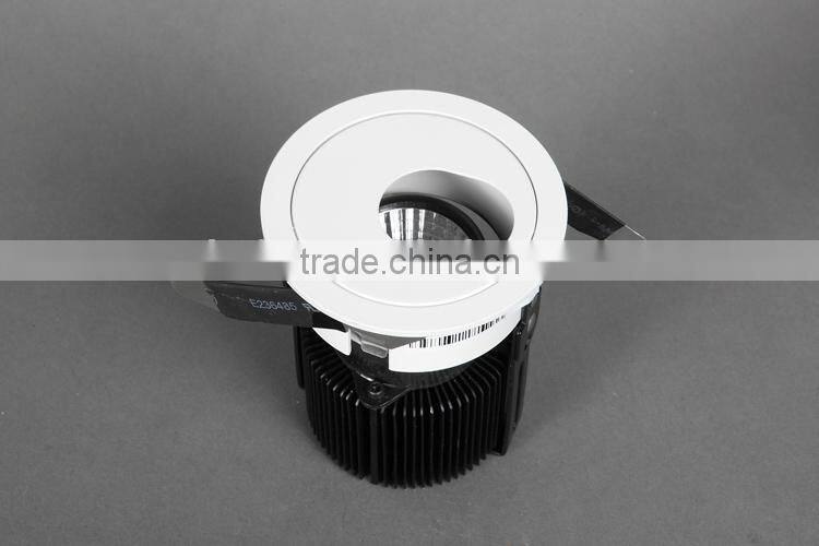 6W 9W 13W recessed led spot light with circle hole reflector for cloths shop