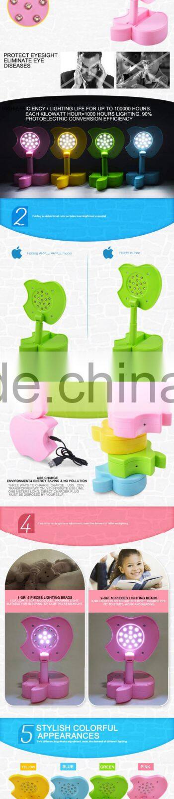 China gift items usb led desk lamp Christmas toys