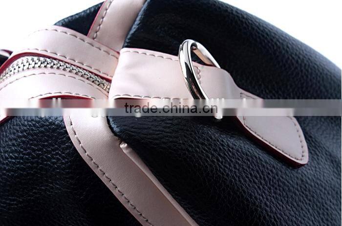Genuine leather lady fashion bag online shop China